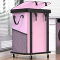 Laundry Basket with Wheels, 150L Rolling Hamper Carts by Unlockyourhomestoragelife
