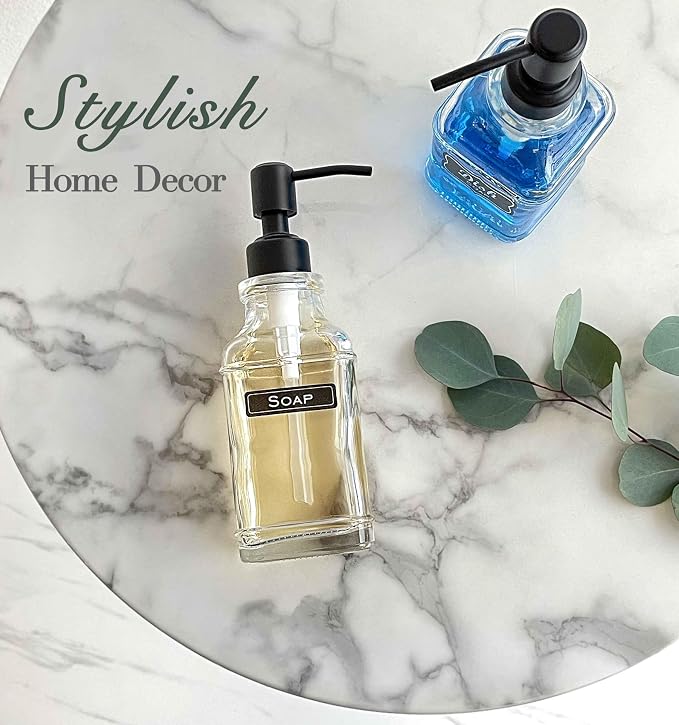 JASAI 2Pack Hand & Dish Glass Soap Dispenser - Image 7