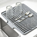 Silicone Dish Drying Mat, 15.7"*13"Dish Drying Pad, Kitchen Accessories by EBIGIC