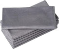 Puomue 6 Pack Microfiber Glass Cleaning Cloth, 16 Inch X 16 Inch, Lint Free by Puomue
