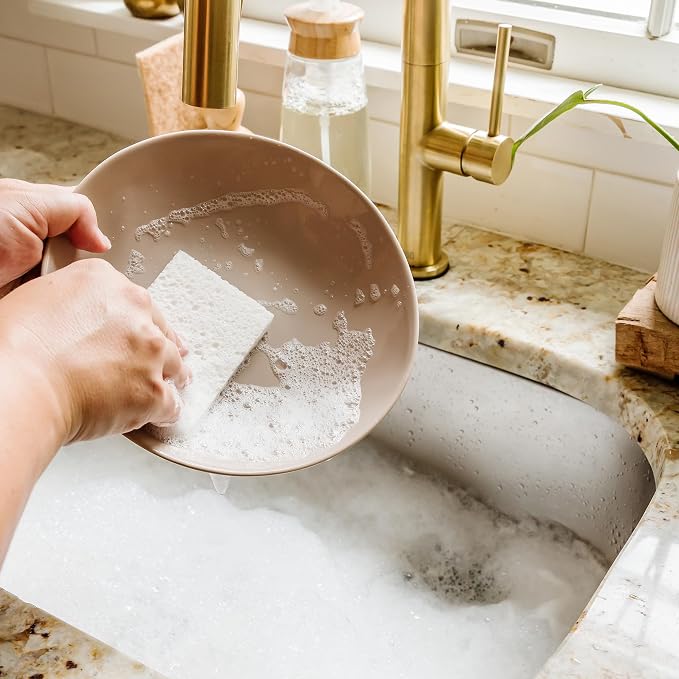Full Circle 100% Plant-Based Cellulose Sponges, Natural Sponge - Image 9