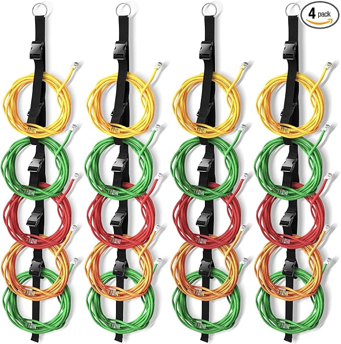 4 Pcs Extension Cord Holder by Wowangce