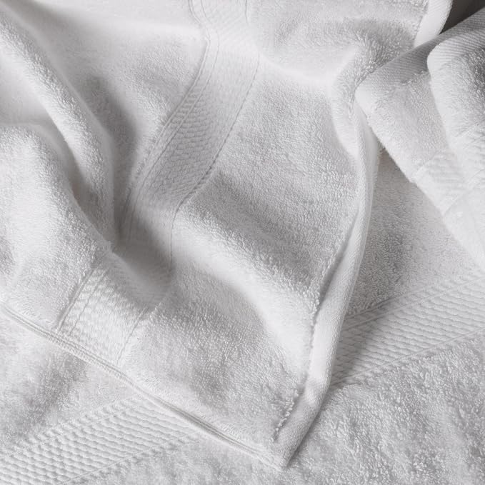 Superior Egyptian Cotton Plush & Absorbent, Bath Towel Set of 4, Soft Luxury - Image 3