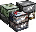 Plastic Storage Bags with Easy-Glide Zipper, Durable Clear Vinyl Zippered by Kikerike
