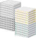 Kitinjoy Cotton 24 Pack Terry Kitchen Dish Cloths by Kitinjoy