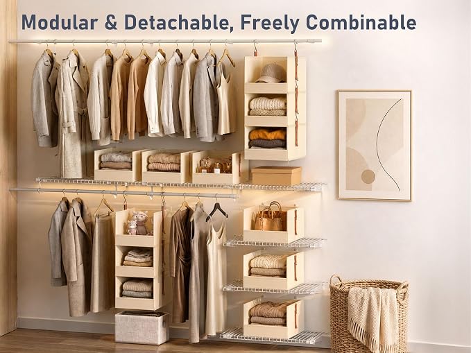DIMJ Hanging Closet Organizer - Image 5