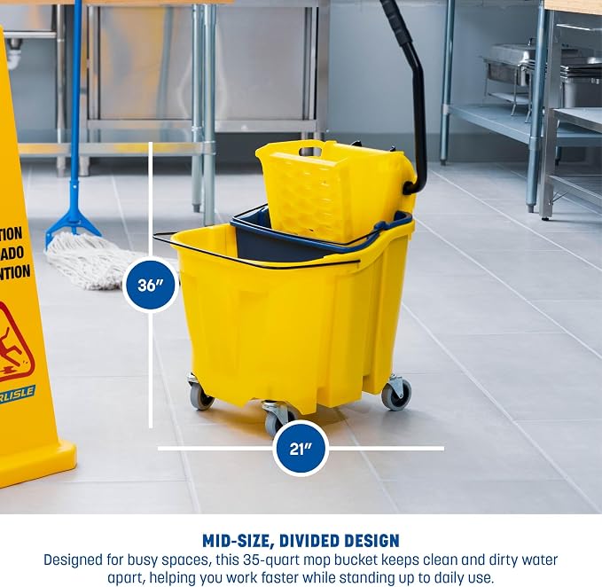 Carlisle FoodService Products Omnifit Mop Bucket - Image 4