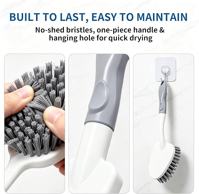 3PCS Heavy Duty Scrub Brush Set - Image 6