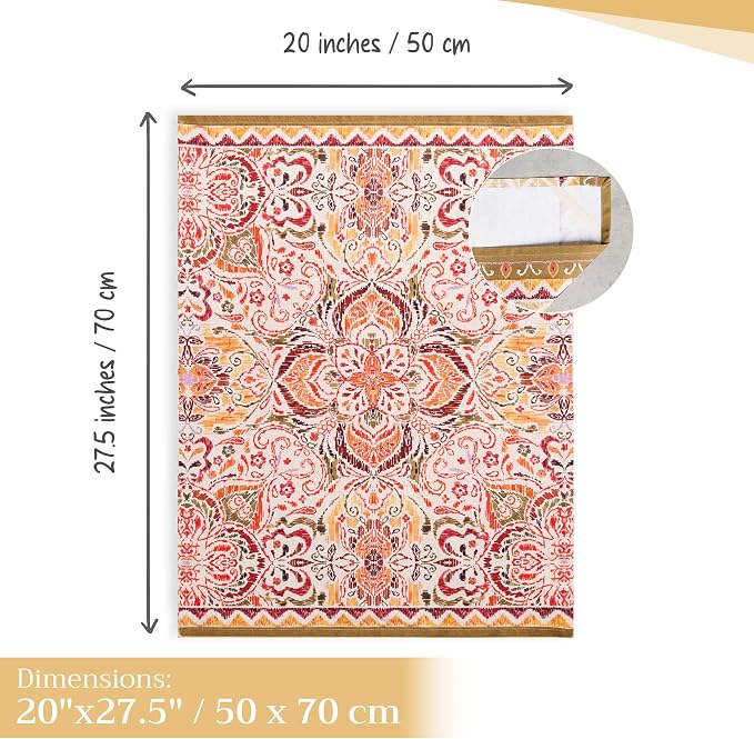 Maison d' Hermine Kitchen Towels Set of 3 Reusable 100% Cotton 27.50" x 20" - Image 4