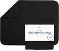 S&T INC. Dish Drying Mat, 2 Pack, 2PK Extra Large Kitchen Counter Mat by STINC