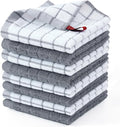 Homaxy Premium Cotton Kitchen Dish Cloths 12"x 12", 8 Pack by Homaxy