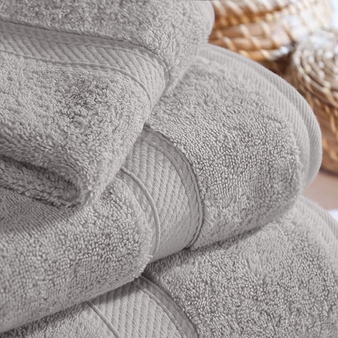 SUPERIOR Egyptian Cotton Ultra Plush & Absorbent, 3 Piece Set, Soft Luxury - Image 7