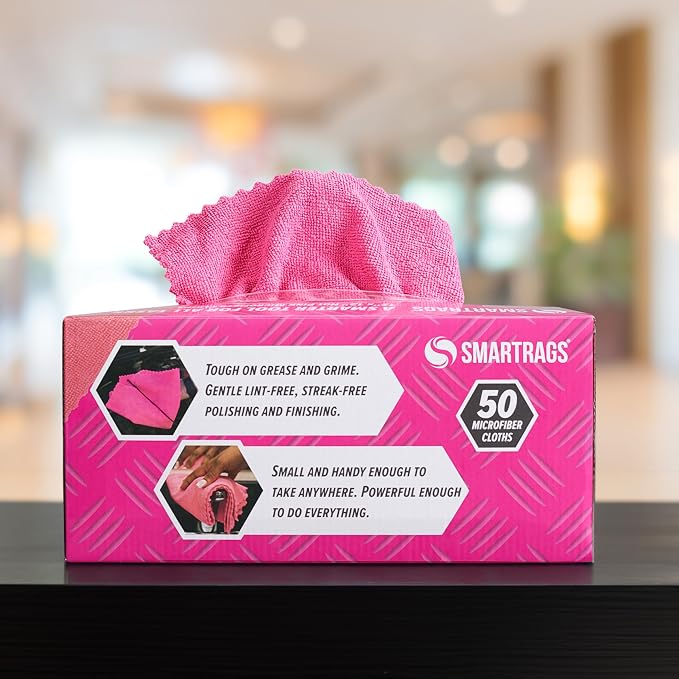 Arkwright Smart Rags Microfiber Cleaning Cloths, Lint Free 180 GSM Reusable - Image 4