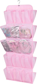 MISSLO 30 Large Pockets Dual Sided Hanging Shoe Organizer by MISSLO