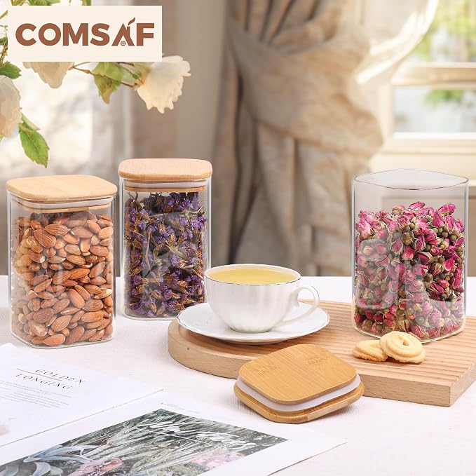 ComSaf Square Glass Containers - Image 9