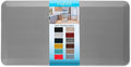 ComfiLife Anti Fatigue Floor Mat – 3/4 Inch Thick Kitchen Mats for Floor, Standing Desk Mat, Kitchen Rug – Comfort at Home, Office – Durable – Stain Resistant – Non-Slip Bottom (24" x 70", Gray)
