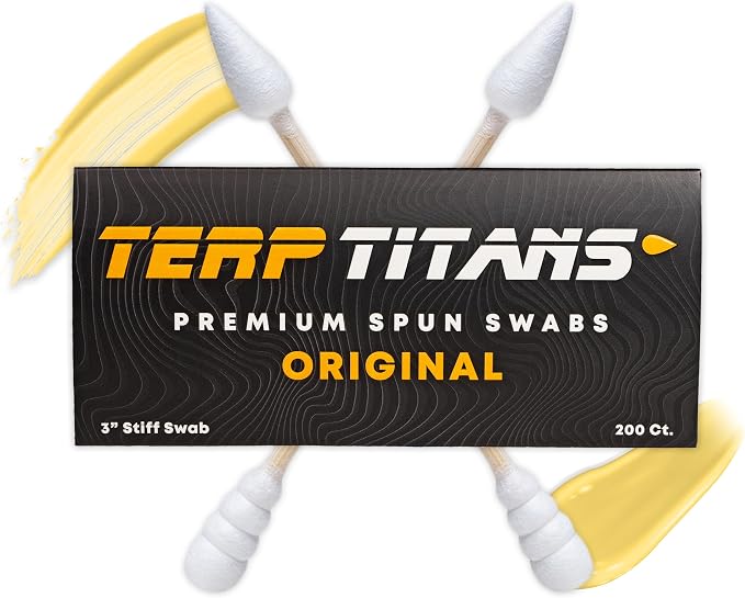 TerpTitans Original – Bamboo Cotton Swabs | Dual-Tip: Spiral - Image 7