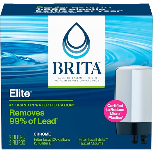 Brita Replacement Water Filter for Faucet Mount, Removes 99% of Lead, Sink - Image 7