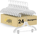 Quality Clear Plastic Skirt Hangers by QualityHangers