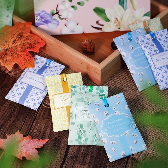 SCENTORINI Sachets for Drawers and Closets, Sachets Bags Gift Set, 16 Pack - Image 4