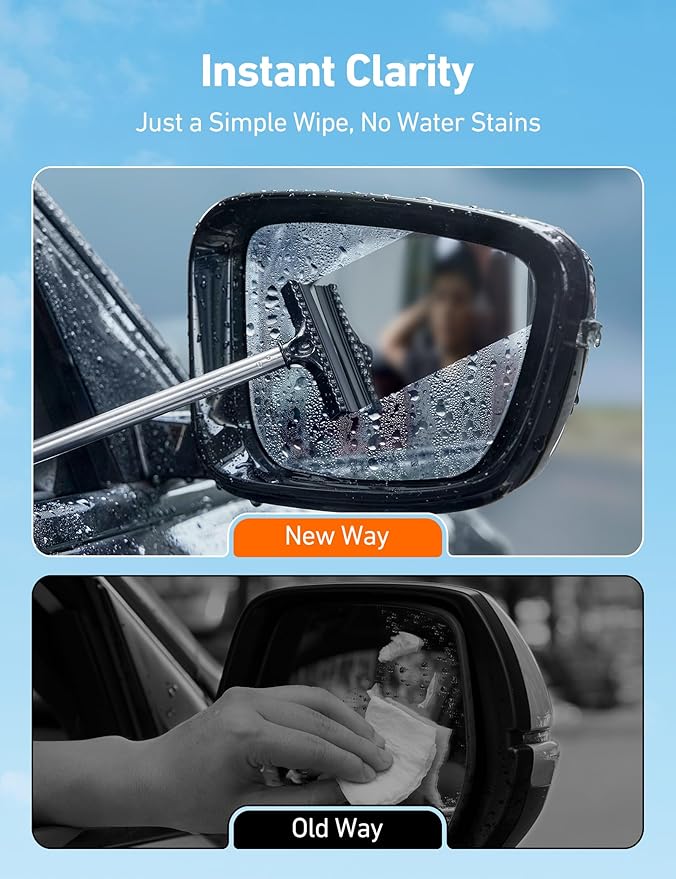 AstroAI 5pcs Windshield Cleaner Tool & Car Window Cleaning Kit | Extendable - Image 4