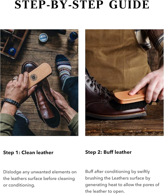 Cobbler's Choice Horsehair Shoe Brush - Image 5