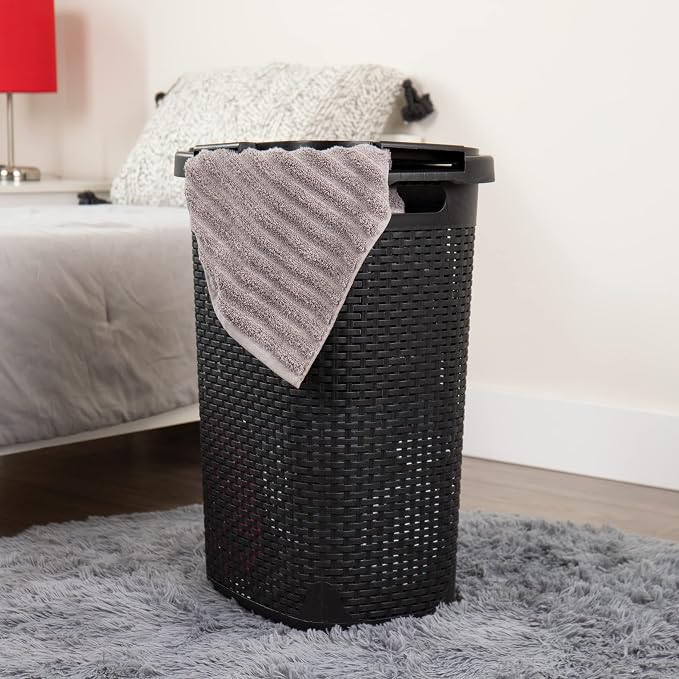 Mind Reader Slim Laundry Hamper - Image 2