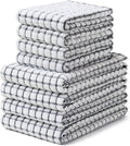 Homaxy Kitchen Towels and Dishcloths Set by Homaxy