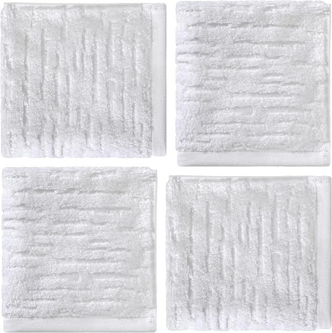 SKL Home CloudSoft Washcloth Set, 100% Cotton Luxury - Image 5