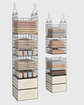 4 Tier Metal Hanging Closet Organizer by Unknown