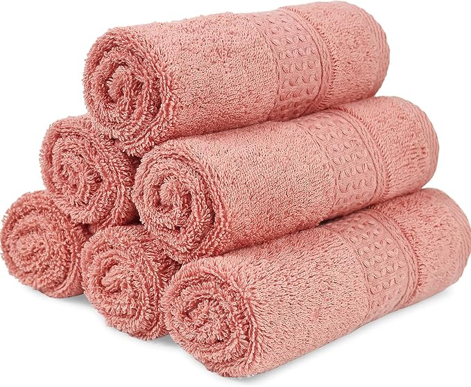 Cleanbear 6 Pack Cotton Wash Cloths - Image 7