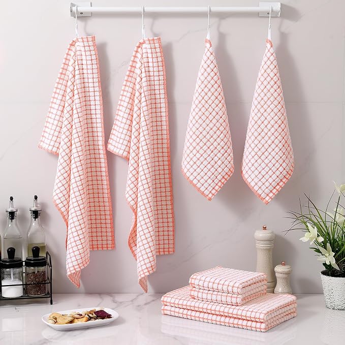 Homaxy Kitchen Towels and Dishcloths Set - Image 7