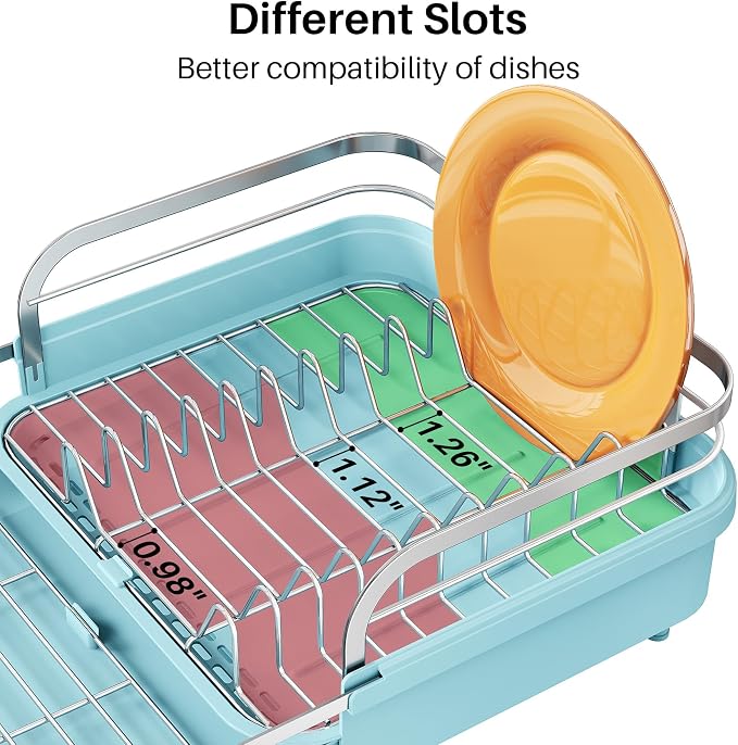 SNTD Expandable Dish Drying Rack - Image 6