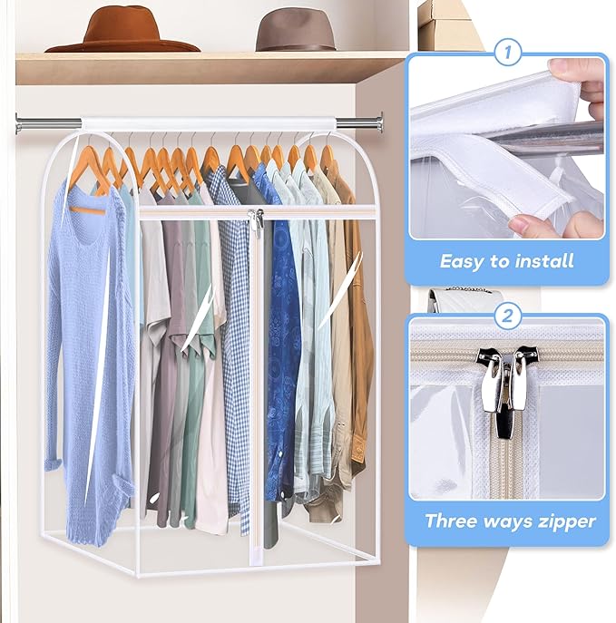 KEETDY 35" Hanging Garment Bags - Image 5