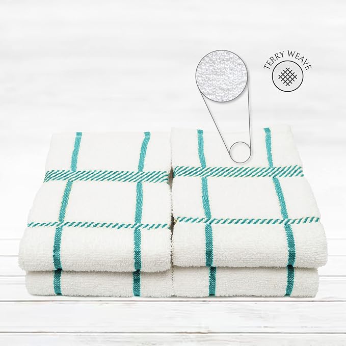 100% Cotton Terry Dish Cloth & Dish Towel) - Image 3
