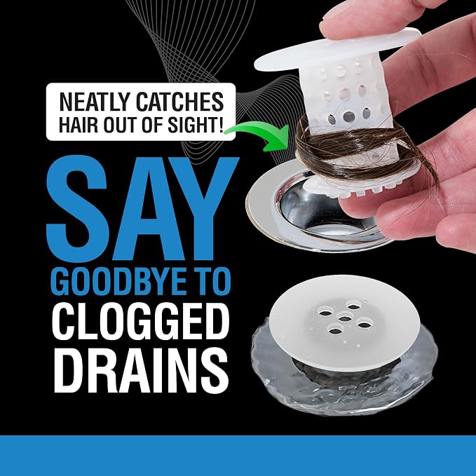 TubShroom Bathtub Drain Hair Catcher – In-Drain Tub Strainer & Clog Prevention - Image 2