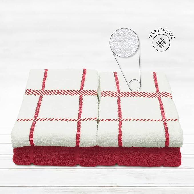 100% Cotton Terry Dish Cloth & Dish Towel - Image 3