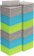 AIDEA Microfiber Cleaning Cloth 100PK, Microfiber Towels by AIDEAHOME