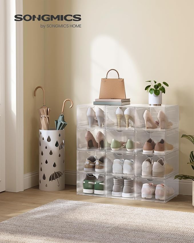 SONGMICS Shoe Boxes, Up to US Size 11 - Image 2