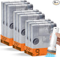 9 Combo Size Vacuum Storage Bags by lezecur