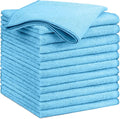 GLIMGLINT Microfiber Cleaning Cloth, 12 Pack Towels by Unknown