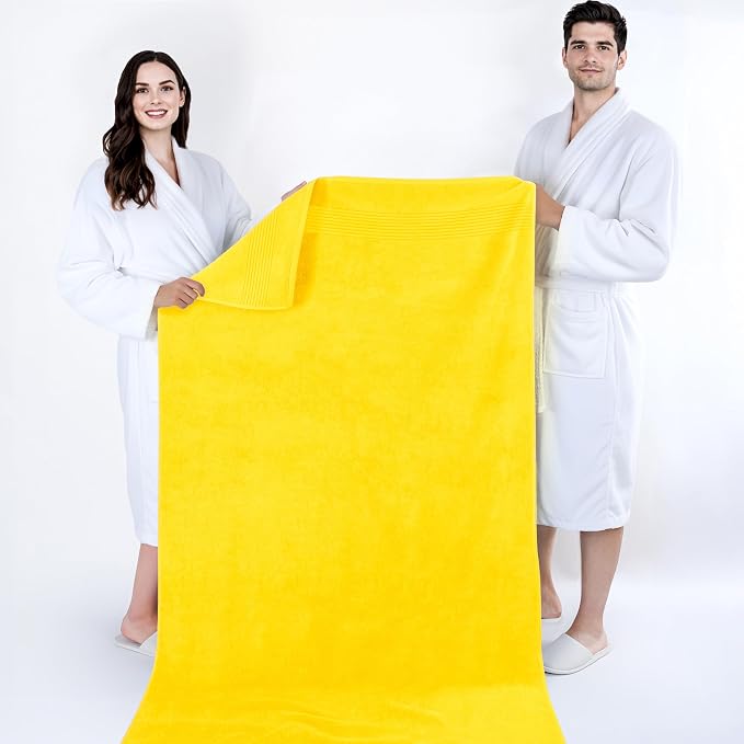 Cotton Paradise 100% Cotton Turkish Towel Set, Soft Absorbent Quick Dry - Image 5