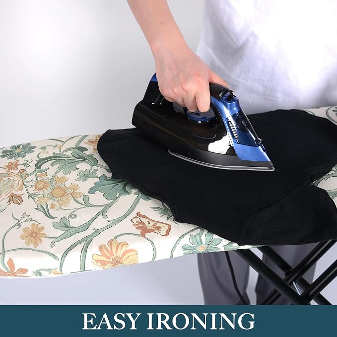 veiox 15″x54″ Ironing Board Cover and Pad, Heatproof Surface, Easy Fit Elastic - Image 7