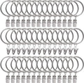 Lansian 44 Pack Curtain Rings by Lansian