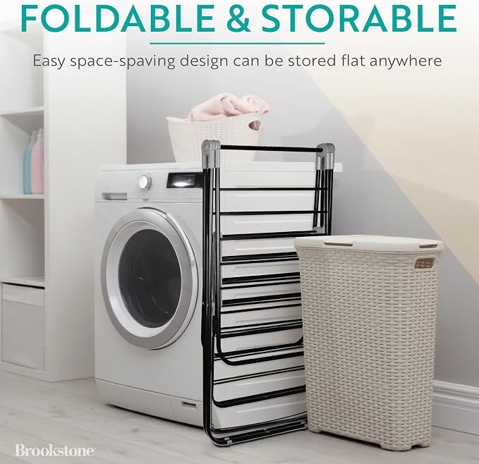 Brookstone 2 Tier Folding Rack - Image 2
