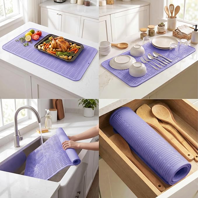 MicoYang Silicone Dish Drying Mat - Image 4