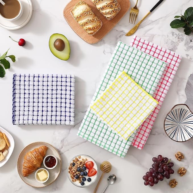 Homaxy Kitchen Towels and Dishcloths Set - Image 2