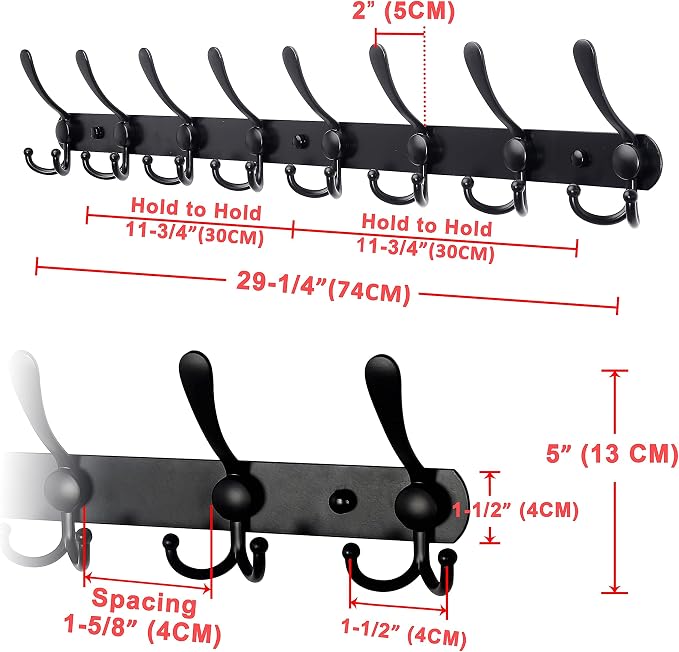 Coat Rack Wall Mount - Image 5