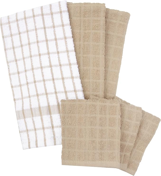 Ritz Premium Kitchen Towel and Dish Cloth Value Set: Highly Absorbent, Super - Image 2