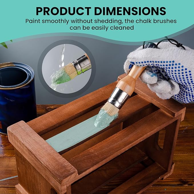 Mister Rui Chalk Wax Paint Brush, Wax Brushes - Image 6
